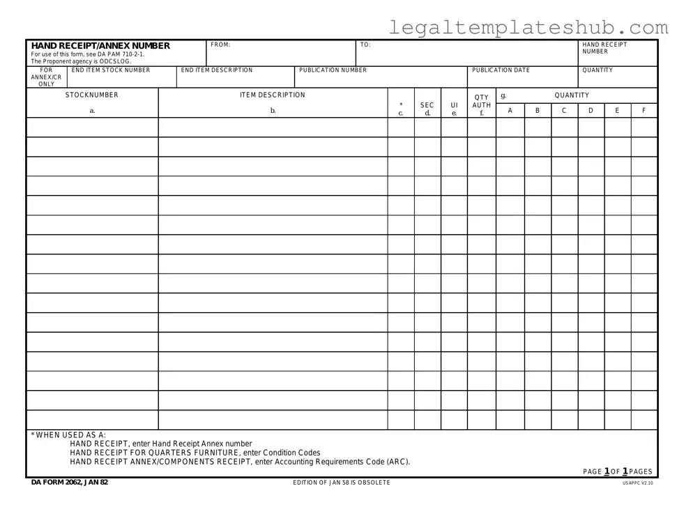 Blank Da PDF Form