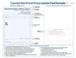 Blank Prescription Pad PDF Form